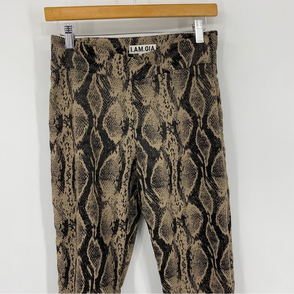 I.AM.GIA Snake Print Pants Small - Picture 2 of 10